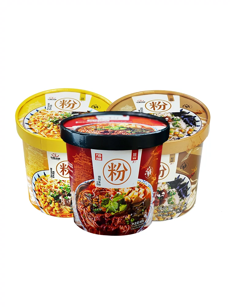 绵阳米粉(桶装冲泡型) 绵阳米粉桶装,冲泡米粉,桶装速食,米粉代工